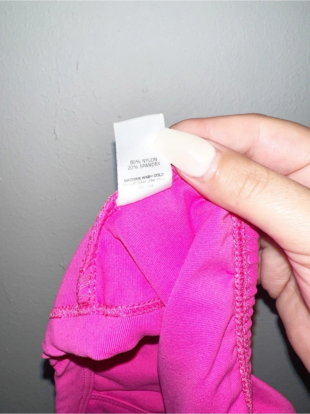 Thirty Years Hot Pink Women's Bralette Light Support Sports Bra - Picture 6 of 6